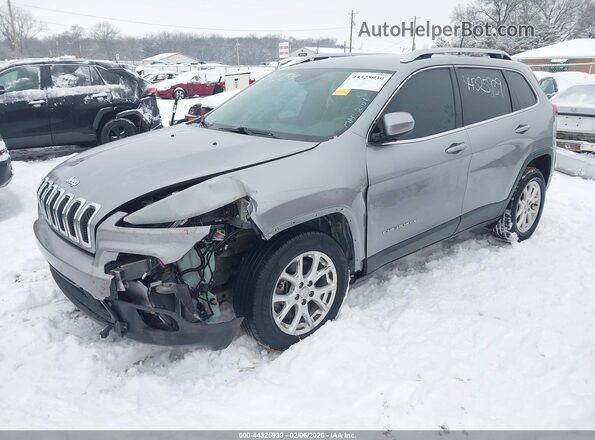 1C4PJLCSXHW549014 2017 JEEP CHEROKEE Золотой Передняя левая четверть