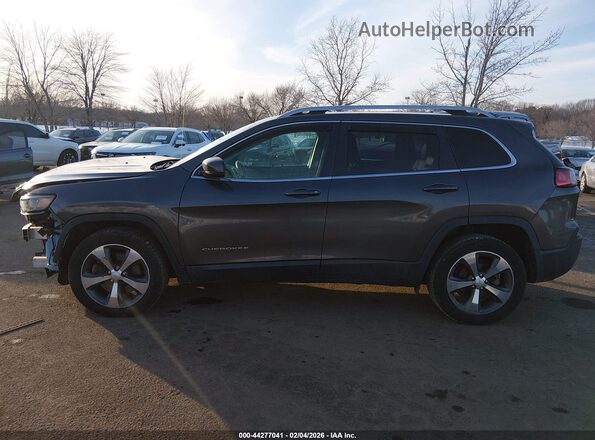 1C4PJLDB0KD346263 2019 JEEP CHEROKEE Gray 