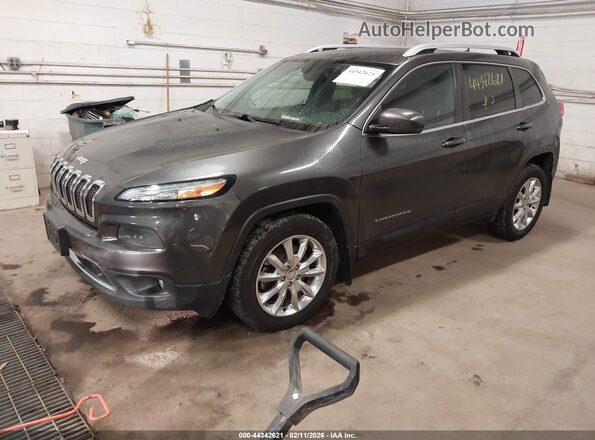 1C4PJLDB4GW206731 2016 JEEP CHEROKEE Gray 