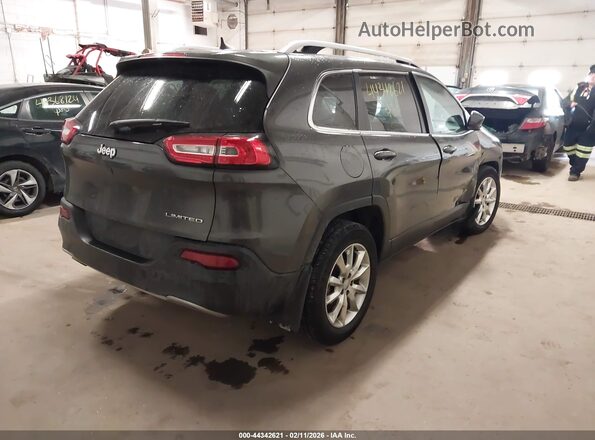 1C4PJLDB4GW206731 2016 JEEP CHEROKEE Gray 