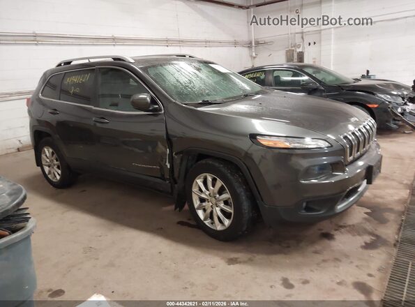 1C4PJLDB4GW206731 2016 JEEP CHEROKEE Gray 