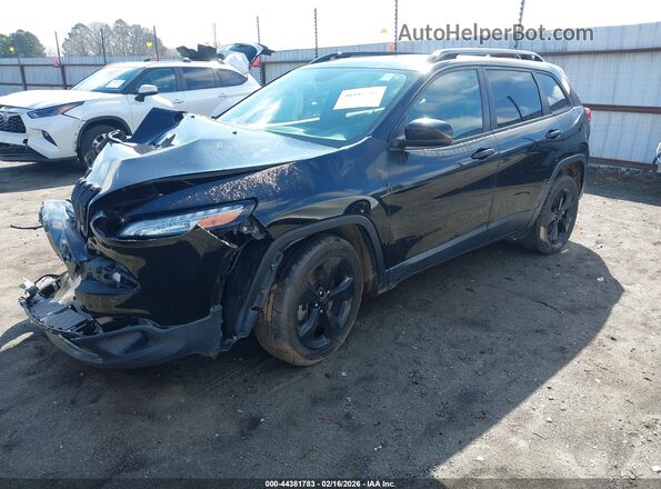 1C4PJLDB9HW559127 2017 JEEP CHEROKEE Black Front left