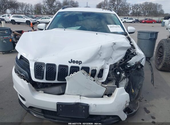 1C4PJLLB0MD174045 2021 JEEP CHEROKEE White Instrument cluster view