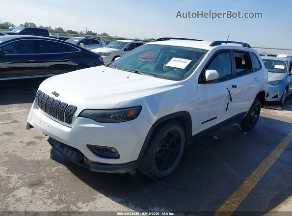 1C4PJLLB8KD369971 2019 JEEP CHEROKEE White Առջևի ձախ երեք քառորդ տեսարան