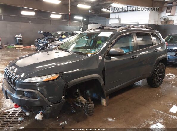 1C4PJMBSXGW322797 2016 JEEP CHEROKEE Серый Вид спереди
