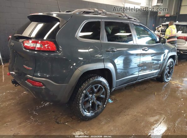 1C4PJMBSXGW322797 2016 JEEP CHEROKEE Серый Задняя правая четверть