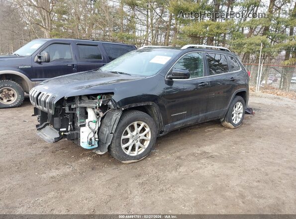 1C4PJMCB5GW132291 2016 JEEP CHEROKEE Black Vista tres cuartos delantera izquierda