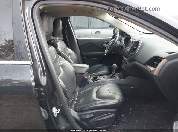 1C4PJMCB5GW132291 2016 JEEP CHEROKEE Black Vista interior delantera