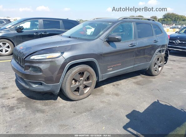 1C4PJMCB5HW565420 2017 JEEP CHEROKEE Gray Передня ліва чверть