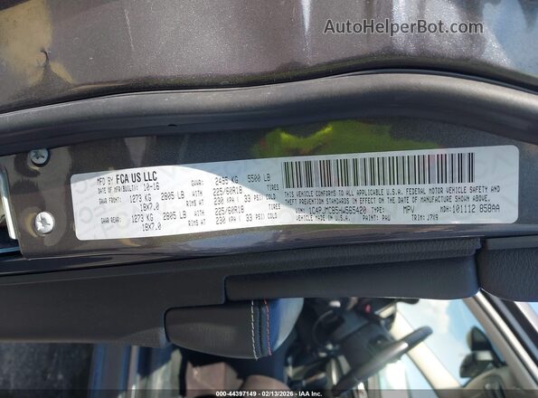 1C4PJMCB5HW565420 2017 JEEP CHEROKEE Gray Вид підкапотного простору