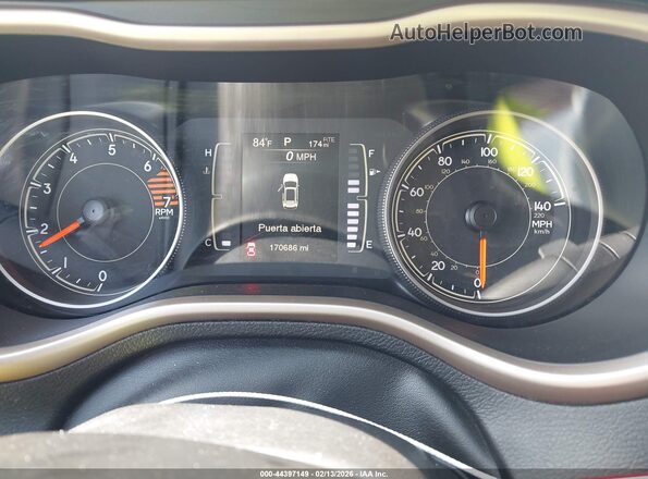 1C4PJMCB5HW565420 2017 JEEP CHEROKEE Gray Вид задніх сидінь