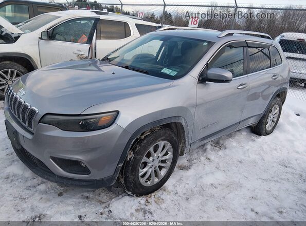 1C4PJMCX1KD113690 2019 JEEP CHEROKEE Серый Передняя левая четверть