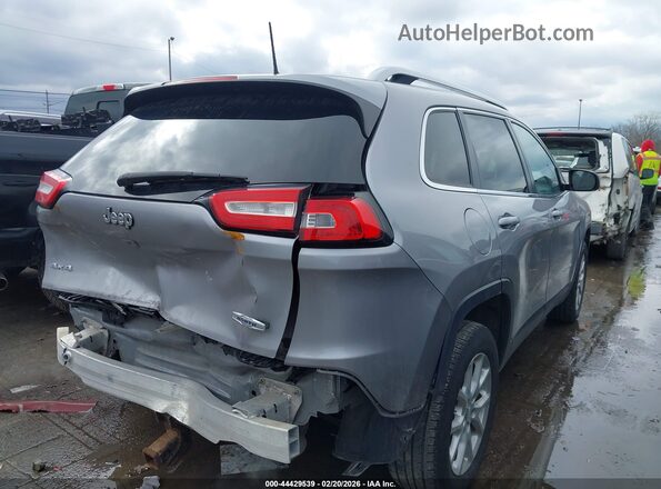 1C4PJMCX4JD569343 2018 JEEP CHEROKEE Gray უკანა მარჯვენა