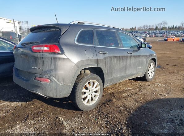 1C4PJMDB0GW326046 2016 JEEP CHEROKEE Серый Задняя правая четверть