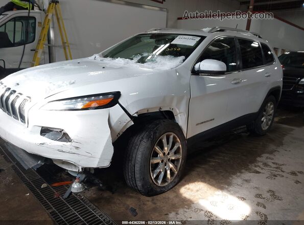 1C4PJMDB0HW512252 2017 JEEP CHEROKEE White Передня ліва чверть