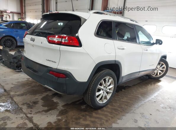 1C4PJMDB0HW512252 2017 JEEP CHEROKEE White Задня права чверть