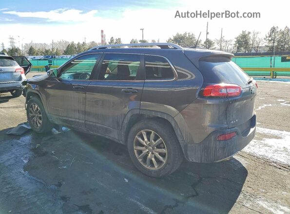 1C4PJMDB1HW515032 2017 JEEP CHEROKEE Gray Задня ліва чверть