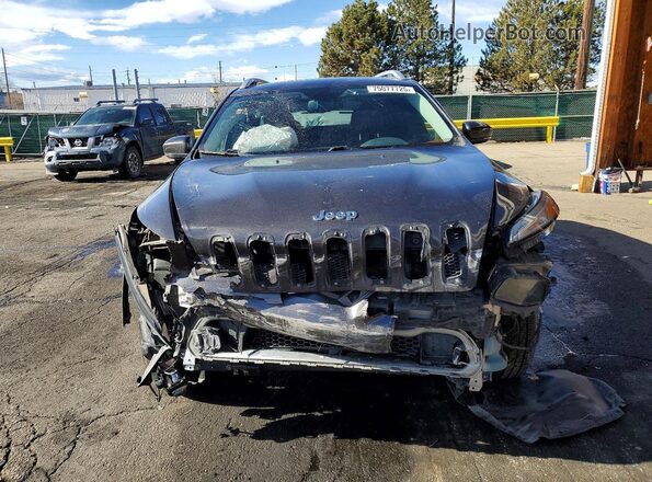 1C4PJMDB1HW515032 2017 JEEP CHEROKEE Gray Вид спереду