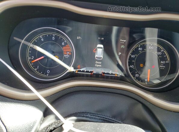 1C4PJMDB1HW515032 2017 JEEP CHEROKEE Gray Вид щитка приладів