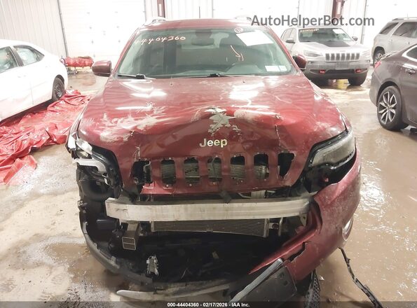 1C4PJMDN1KD163888 2019 JEEP CHEROKEE Красный Вид щитка приборов