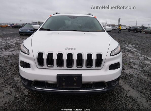1C4PJMDSXGW278717 2016 JEEP CHEROKEE Белый Вид щитка приборов