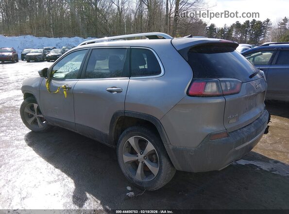 1C4PJMDX1KD355491 2019 JEEP CHEROKEE Silver Tył lewy