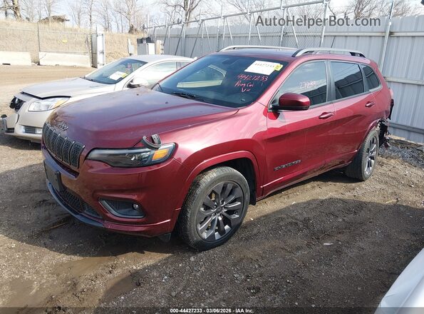 1C4PJMDX1KD467370 2019 JEEP CHEROKEE Red 