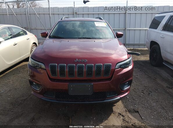 1C4PJMDX1KD467370 2019 JEEP CHEROKEE Red 
