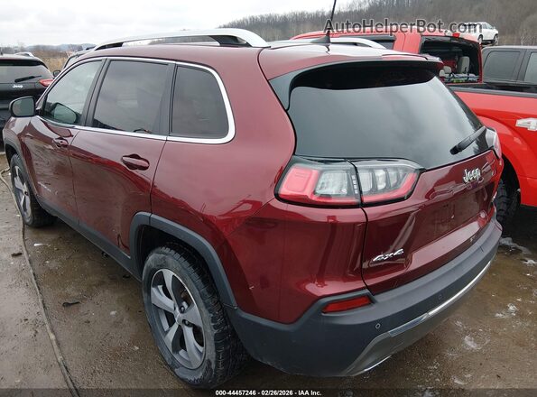 1C4PJMDX1LD604406 2020 JEEP CHEROKEE Maroon Հետևի ձախ