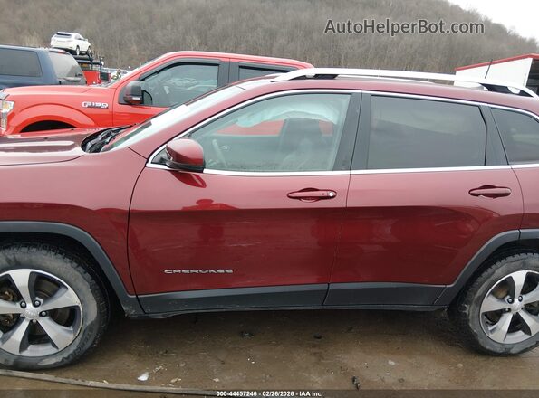 1C4PJMDX1LD604406 2020 JEEP CHEROKEE Maroon 