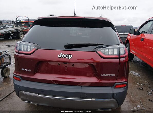 1C4PJMDX1LD604406 2020 JEEP CHEROKEE Maroon 