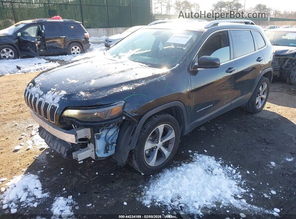 1C4PJMDX3KD380537 2019 JEEP CHEROKEE Черный Передняя левая четверть
