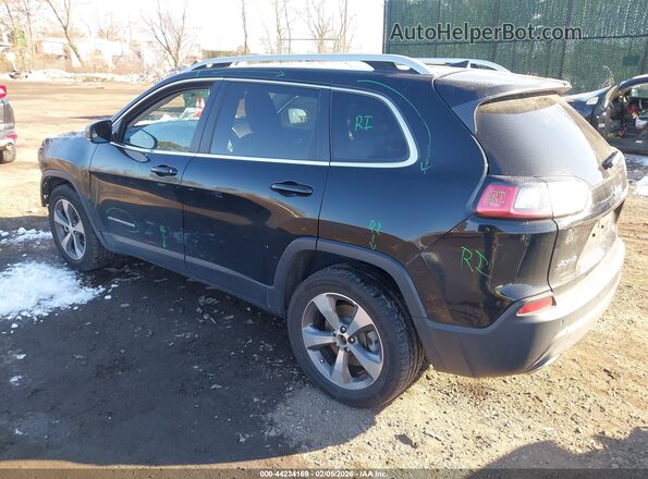 1C4PJMDX3KD380537 2019 JEEP CHEROKEE Черный Задняя левая четверть