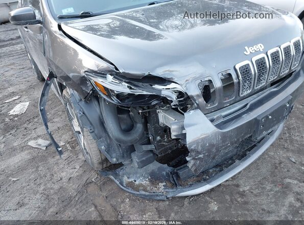 1C4PJMDX8KD257638 2019 JEEP CHEROKEE Gray Widok z przodu