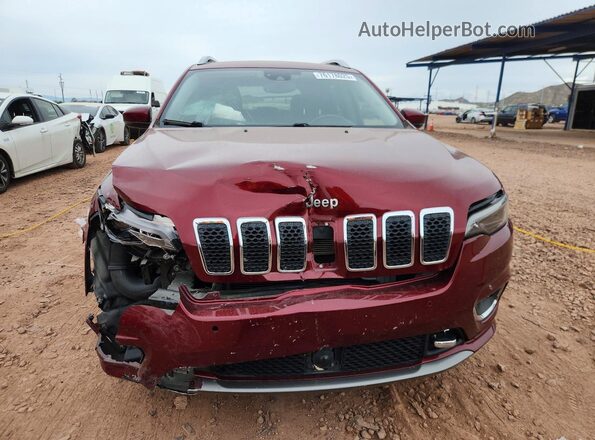1C4PJMJN8KD174181 2019 JEEP CHEROKEE Red 