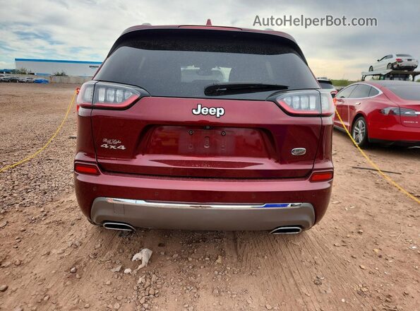 1C4PJMJN8KD174181 2019 JEEP CHEROKEE Red 