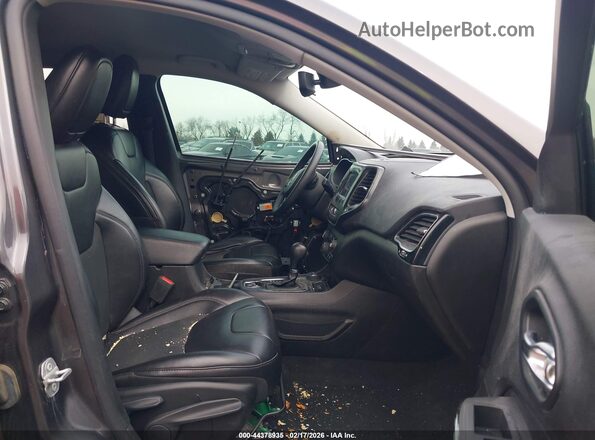 1C4PJMLB5MD237016 2021 JEEP CHEROKEE Gray Вид салону спереду