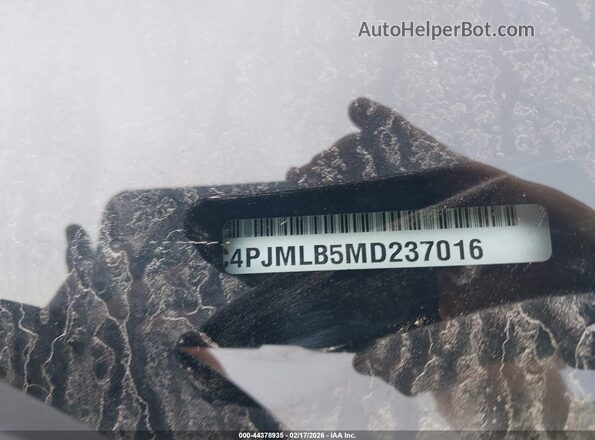 1C4PJMLB5MD237016 2021 JEEP CHEROKEE Gray Вид підкапотного простору