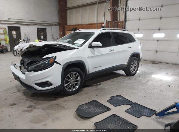 1C4PJMLB8KD438096 2019 JEEP CHEROKEE White Przód lewy