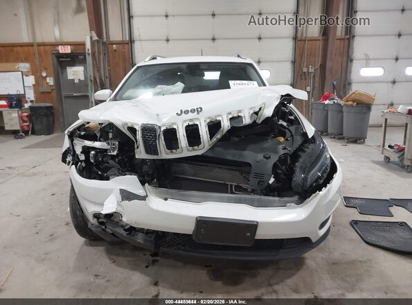 1C4PJMLB8KD438096 2019 JEEP CHEROKEE White Widok zestawu wskaźników