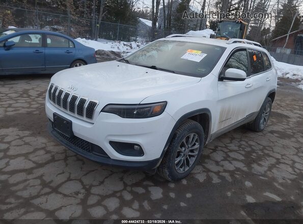 1C4PJMLBXKD484836 2019 JEEP CHEROKEE White Առջևի ձախ երեք քառորդ տեսարան