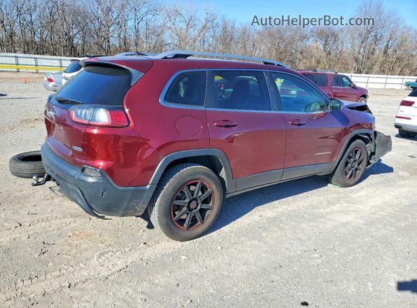 1C4PJMLX1KD124253 2019 JEEP CHEROKEE Red Задня права чверть