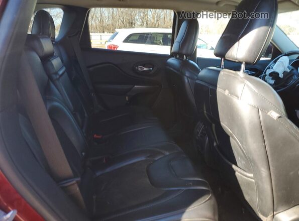 1C4PJMLX1KD124253 2019 JEEP CHEROKEE Red Вид задньої частини салону