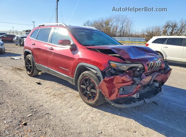1C4PJMLX1KD124253 2019 JEEP CHEROKEE Red Передня права чверть
