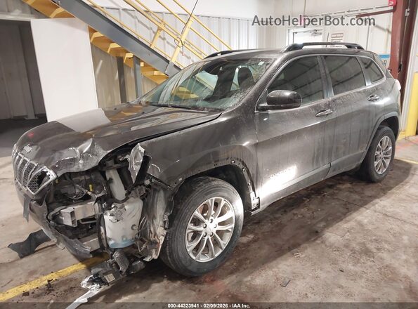 1C4PJMMX0ND502209 2022 JEEP CHEROKEE Gray წინა მარცხენა ხედი სამი მეოთხედიდან