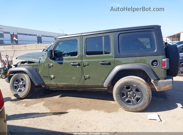 1C4PJXDG3RW250614 2024 JEEP WRANGLER Green Vista interior de 360 grados