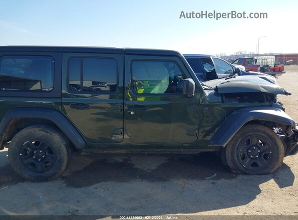 1C4PJXDG3RW250614 2024 JEEP WRANGLER Green Vista interior trasera