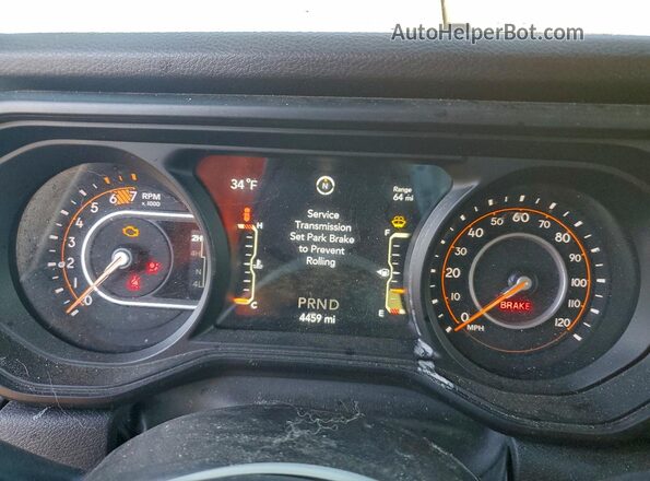 1C4PJXDG7SW543535 2025 JEEP WRANGLER Tan ხელსაწყოთა პანელის ხედი