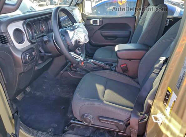 1C4PJXDG7SW543535 2025 JEEP WRANGLER Tan წინა სალონის ხედი