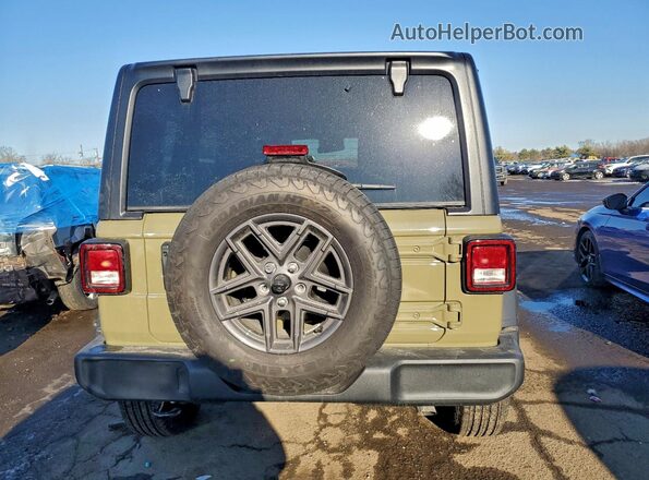 1C4PJXDG7SW543535 2025 JEEP WRANGLER Tan უკანა ხედი